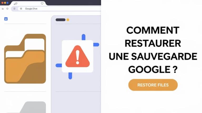 Restauration fichiers Google Drive