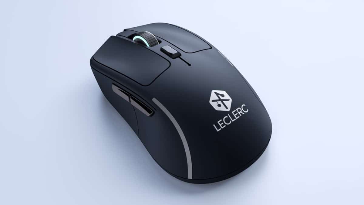 Souris noire Leclerc