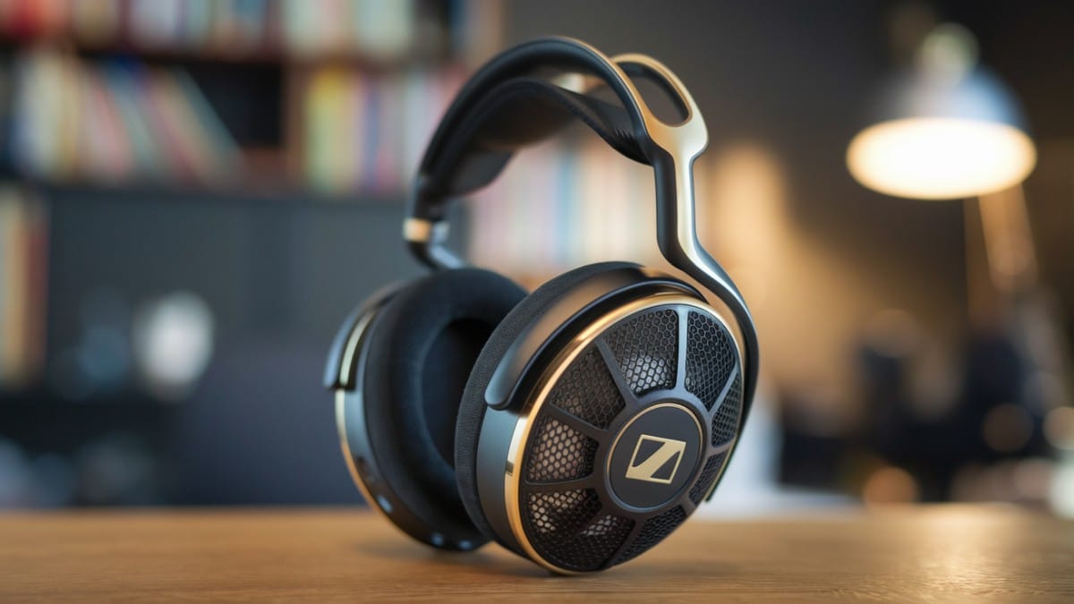 Casque audio design premium