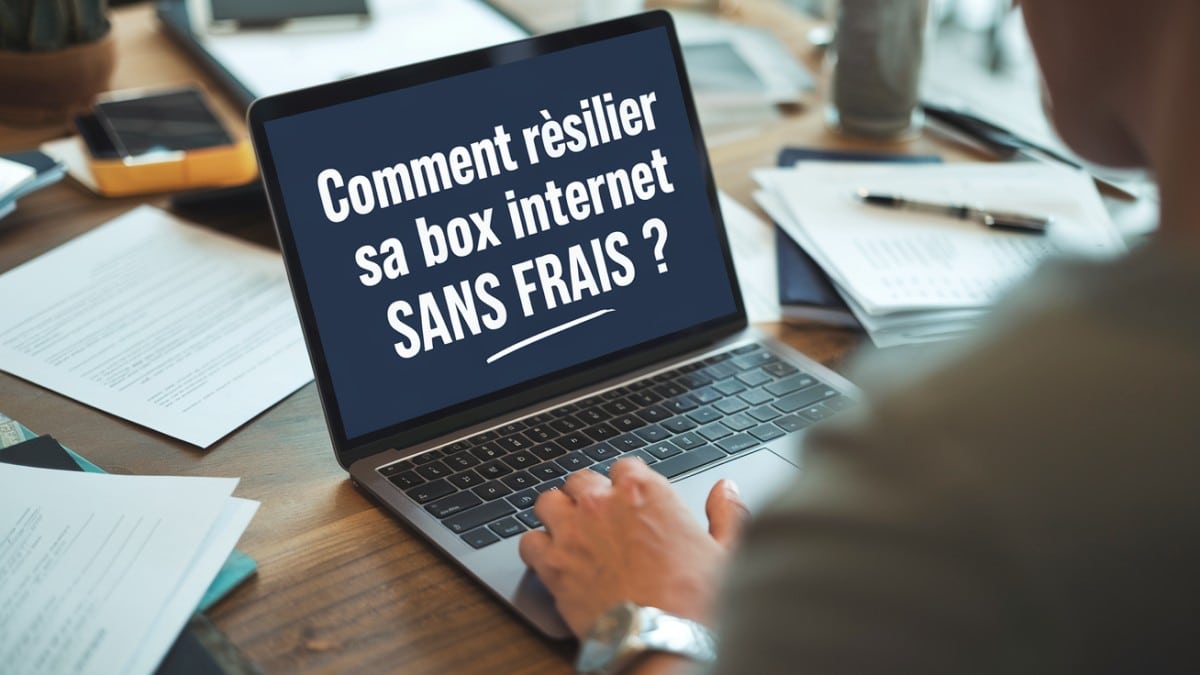 Résiliation box internet sans frais