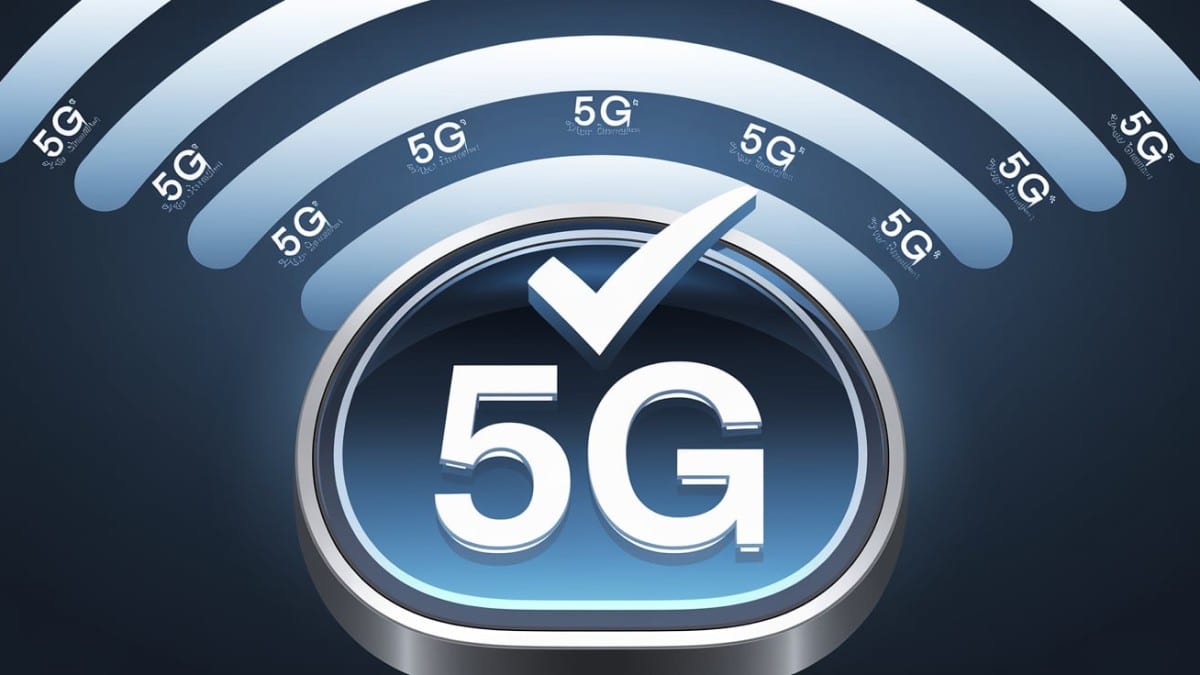 Icône de réseau 5G