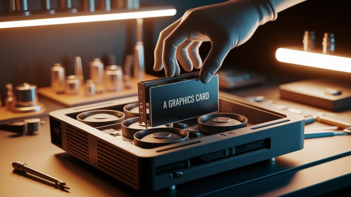 Montage carte graphique PC