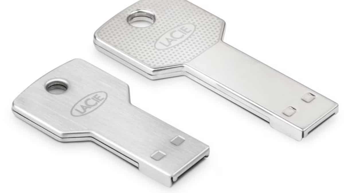 Clé USB métallique LaCie