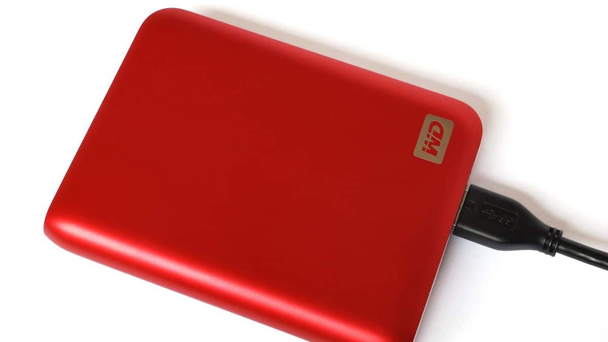 Disque dur externe connecté