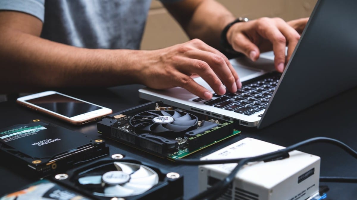 Maintenance de composants PC