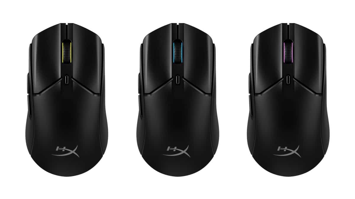 Souris gaming HyperX RGB noire
